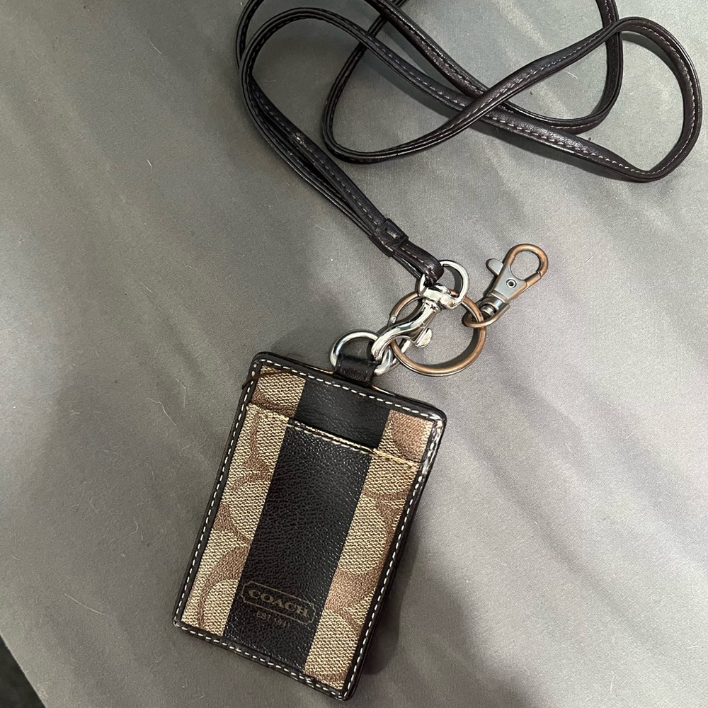 Coach Lanyard